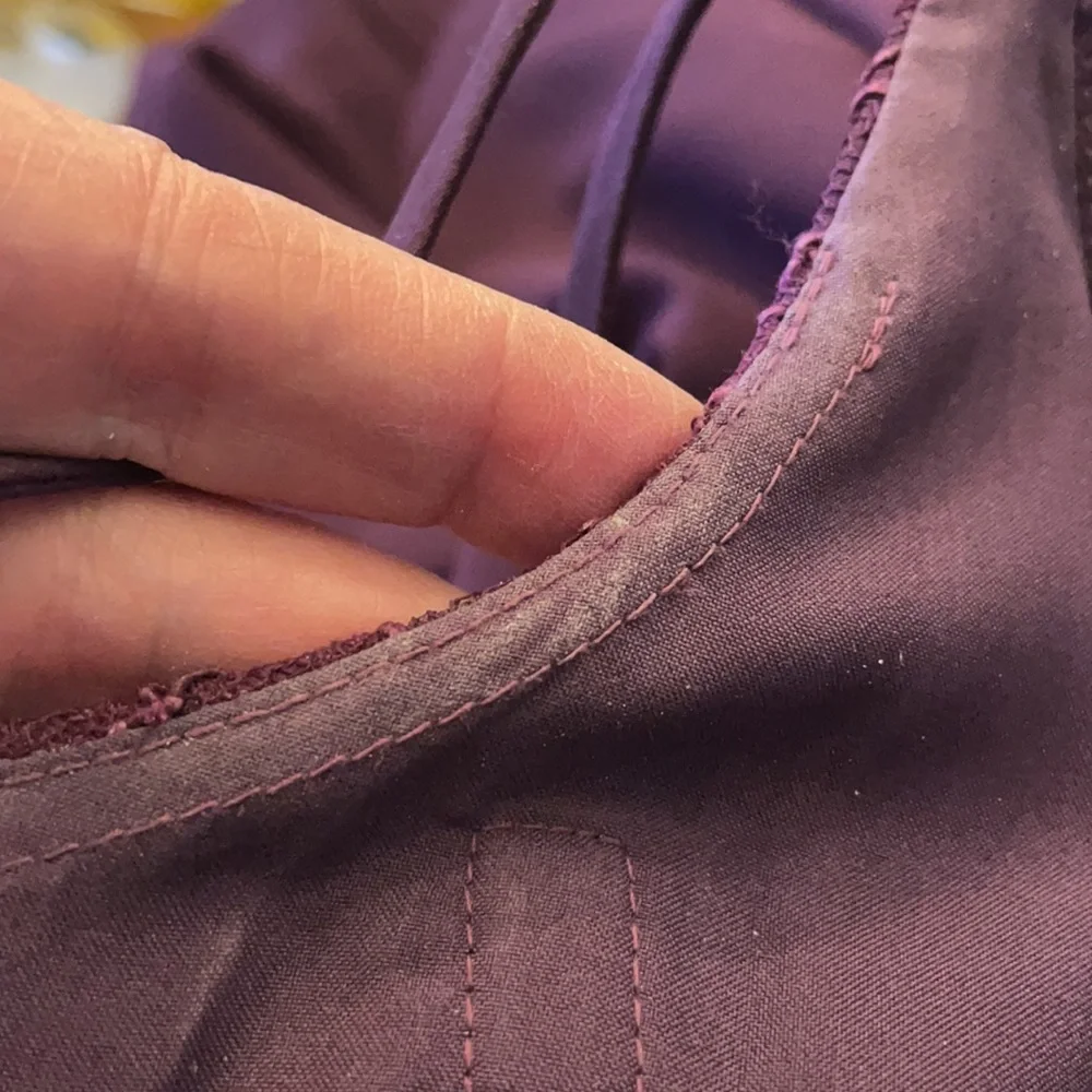 Mori Lee Madeline Gardner Bridesmaid #146 Dress Eggplant Prom - Picture 9 of 11